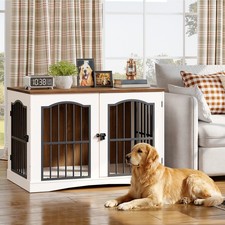 Hundek&auml;fig M&ouml;bel 100 cm hundebox f&uuml;r zuhause Moderne hundebox Holz Indoor