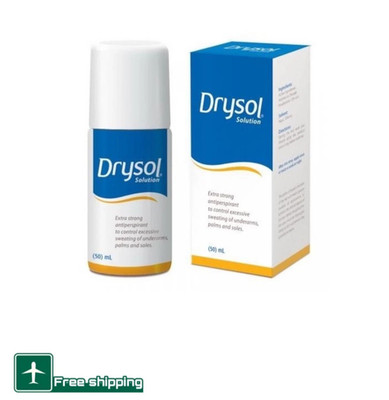 Drysol   Solution, 50ml for Excessive Sweating - Antip