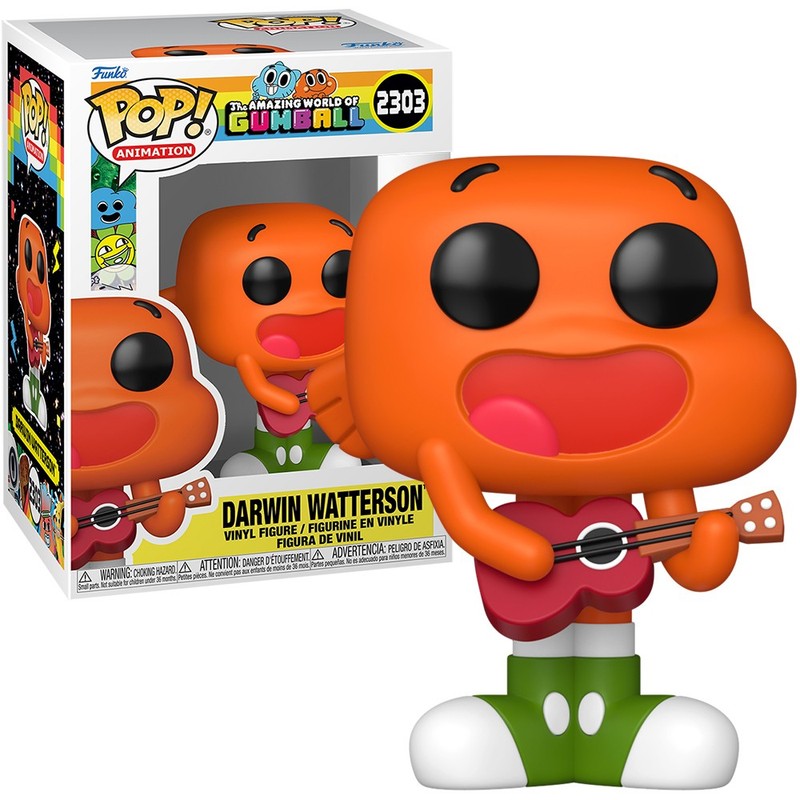 Funko POP! Darwin Watterson The Amazing World of Gumball Vinyl Figure 2303