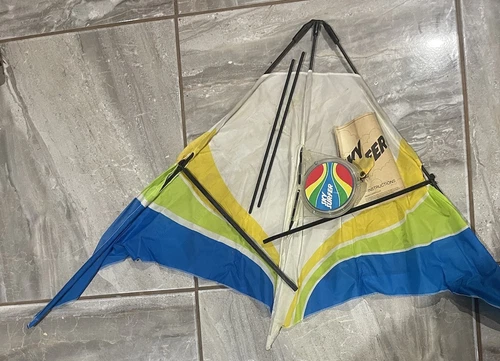 Rare Vintage 1970s Fisher Price Sky Surfer Kite. Hang Glider. Very Scarce.
