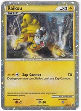 Pokemon TCG Raikou HGSS19 Promo HGSS Black Star Promos HP on eBay