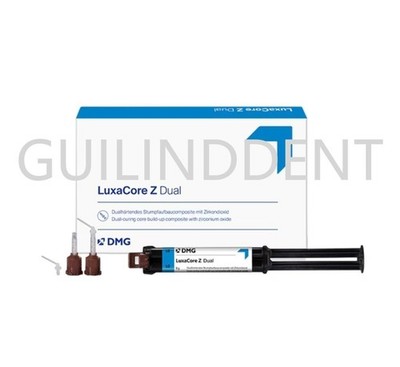 DMG Luxacore Z Dual Core Buildup Material Dentine Composite Shade A3 9g