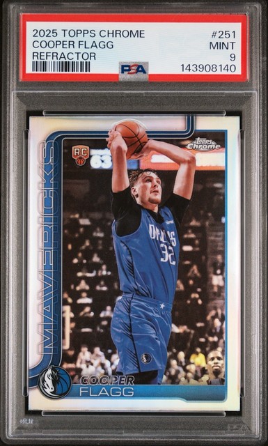 Cooper Flagg 2025 Topps Chrome
