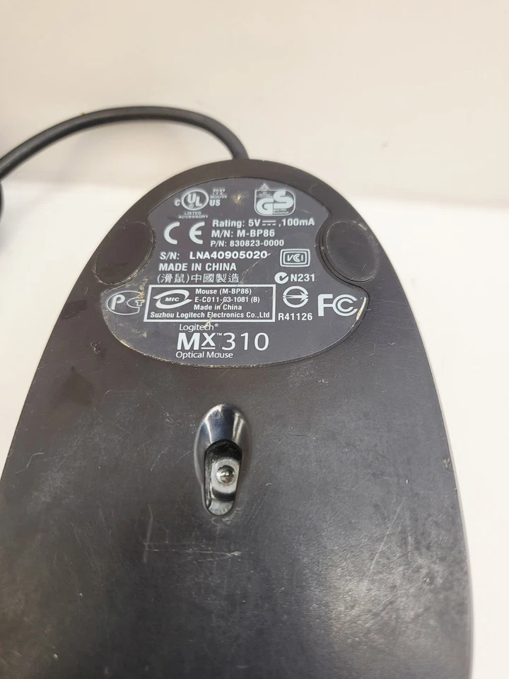 Logitech MX310 Wired 800 DPI Gaming Mouse - Image 4 of 4