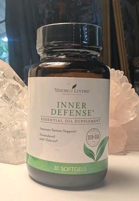 Young Living Essential Oil Inner Defense Immune Support 30 Softgels With Thieves
