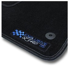 Auto-Fußmatten Exclusiv Black für Porsche Boxster 987 2004 - 2012 Autoteppiche