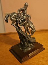  Fine Pewter- Fredrick Remington Mountain Man Chilmark Lt. Ed #166 6"