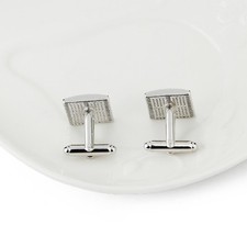 Mens Accessories Stripe Design Cufflinks Shirt Studs for