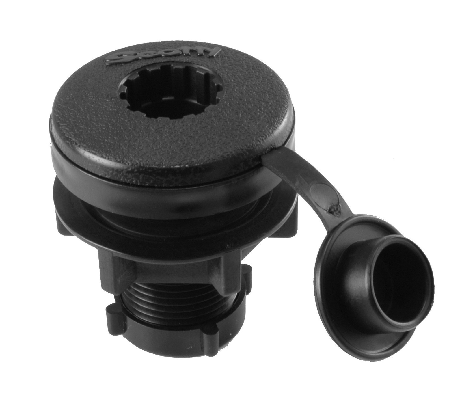Scotty Inc. 0444-BK Компактное круглое крепление для скрытого монтажа, черный (0444bk)