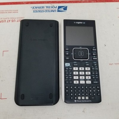 Texas Instruments TI-Nspire CX Graphing Calculator Case Cover Tested Working