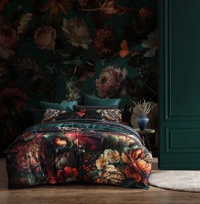 Logan & Mason Secret Garden Quilt Cover Set Green