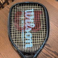 VTG Wilson Graphite Boss Racquetball Racket 3 7/8 Grip With Case / Cover