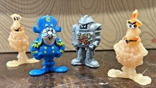Captain Crunch Cereal Toy Figure lot 1986 Two Soggies Captain Crunch  Robot