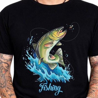 Angeln Forelle Fisch Grafik T-Shirt Fliegenfischen Angler Fischer Outdoor Natur Shirt.