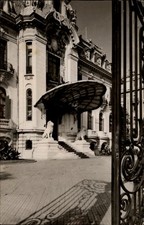 RPPC George Enescu Memorial Bucharest Romania vintage postcard y544