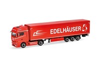 Herpa 319799 Man Tgx Gx Schubboden-Sattelzug EdelhäUser 1:87 Neu + Ovp