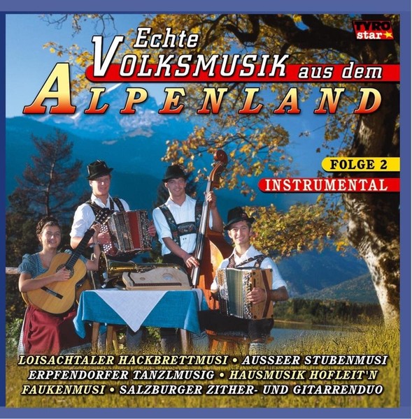 Volksmusik Cd Alpenland Folge 2, Echte Volkslieder, Traditionelle Musik-image