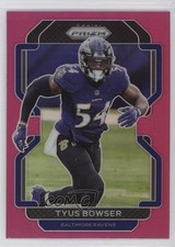 2021 Panini Prizm Pink Prizm Tyus Bowser #286 18vn