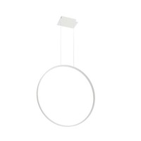 Pendelleuchte Design HäNgelampe Led Esszimmerleuchte Ring Wohnzimmerlampe Weiß