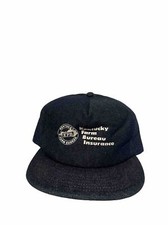 Vintage 80  s Denim Kentucky Farm Bureau Insurance Snapback Trucker Hat