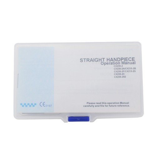COXO Dental 1:1 Low Speed Straight Handpiece Fiber Optic Nose Cone CX235-2C NSK - Picture 12 of 16