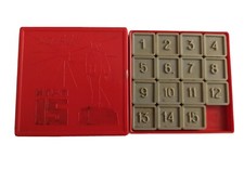Vintage logic puzzle 15 tags. Soviet puzzle USSR