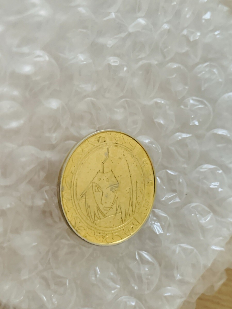 Timmy Grimm NARUTO Metal Coin Silver Medal Nintendo From Japan NA