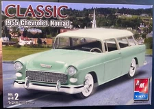 AMT Classic 1955 Chevrolet Nomad 31740 1/25 FTS NEW Model Kit