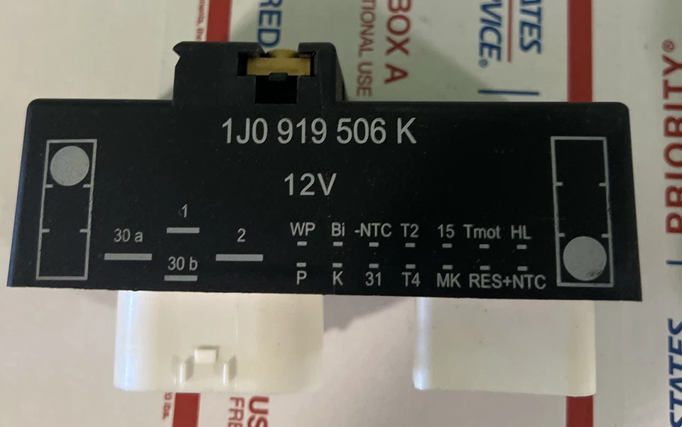 Módulo de ventilador de refrigeración del motor Gates FCM103 para modelos seleccionados de Audi Volkswagen 99-10 Foto 4 de 4