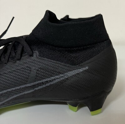 Nike Mercurial Superfly 9 Pro FG Mens Sz 6.5/ Women's 8 Black