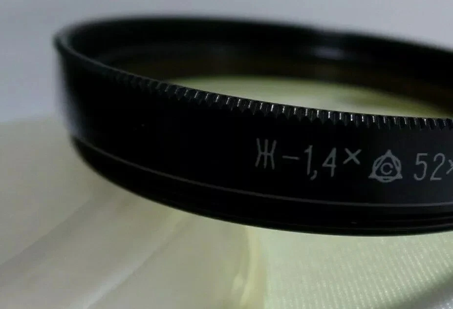 a Yellow-1.4x LZOS 52x0.75mm Russian Vintage Light Filter 52mm for Lens 3106 - Image 2 of 3
