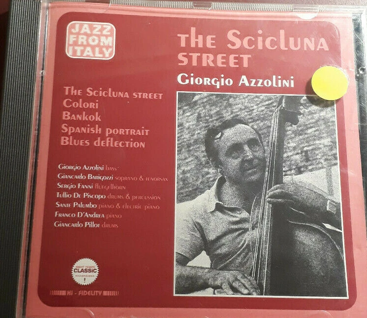 GIORGIO AZZOLINI- SCICLUNA STREET *CD NEW NOT SEALED NUOVO NON