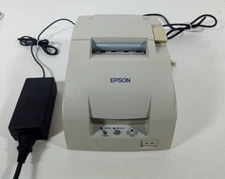 Epson TM-U220D M188D Point of Sale USB Thermal Receipt Printer w/Power Supply