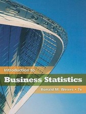 Introduction to Business Statistics (with ... 9780538452199 by Weiers, Ronald M.