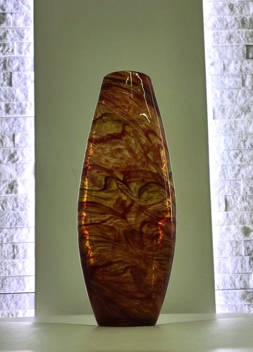 Cyan Design Italian Vase Caramel Swirl 04363 - Picture 1 of 6