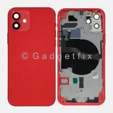 Back Housing Battery Glass Rear Cover Frame Replacement for iPhone 11 12 Pro Max