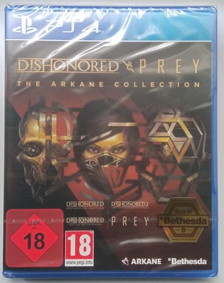 Dishonored & Prey The Arkane Collection, PS4 Playstation 4, Neuware