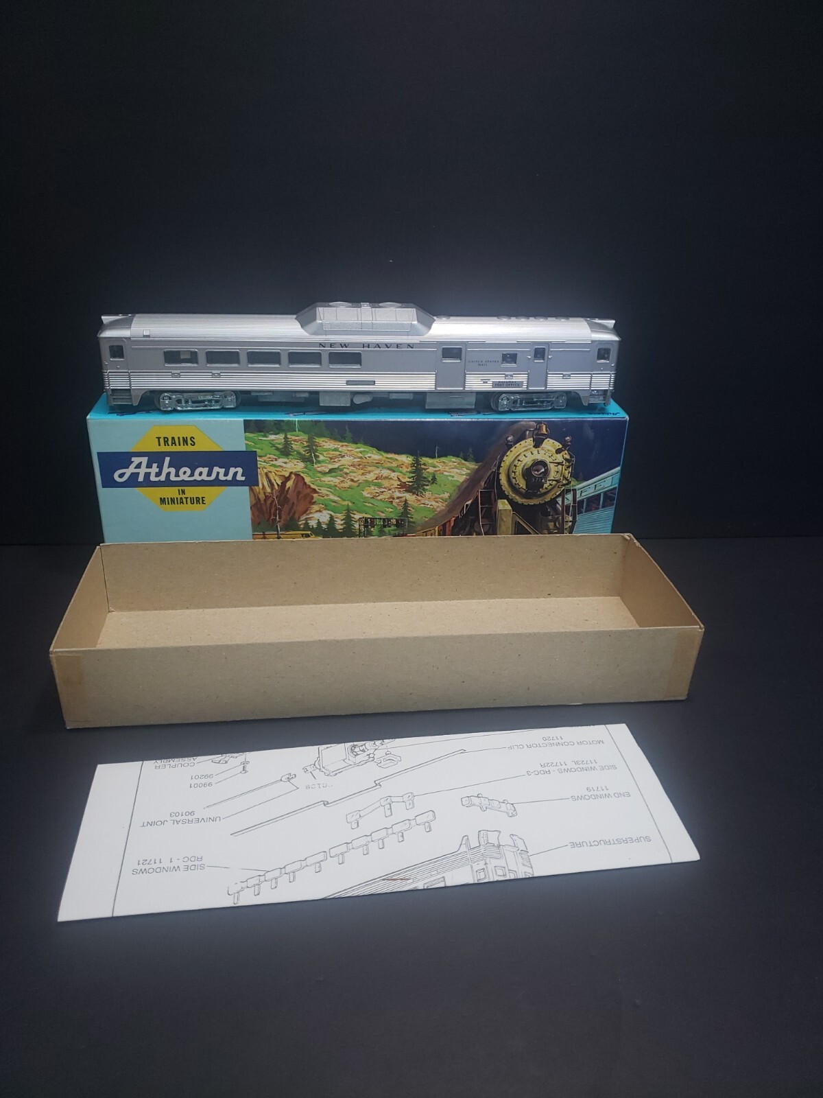 Athearn Rdc Athearn #2177 New Haven RDC-3 Powered Budd Car HO Scale in box M239 | eBay