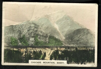 Tabakkarte, Cavanders, THE COLONIAL SERIES, 1925, Cascade Mountain, Banff, #30