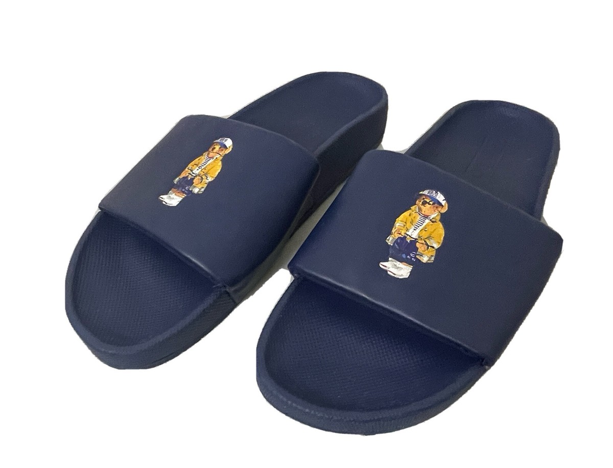 Polo Ralph Lauren Cayson Bear Pool Slide Men display picture 1