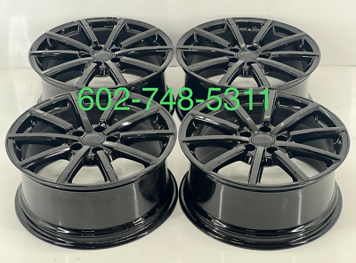 18” 18 Inch OEM Factory Original AUDI A6 Wheels Rims Set Of 4