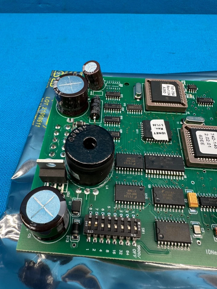 Módulo IDNet Simplex 64 dispositivos alarma contra incendios placa de circuito subconjunto 4100-3105 Foto 2 de 4