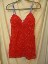 Victoria's Secret PJ slip padded M women's red lingerie