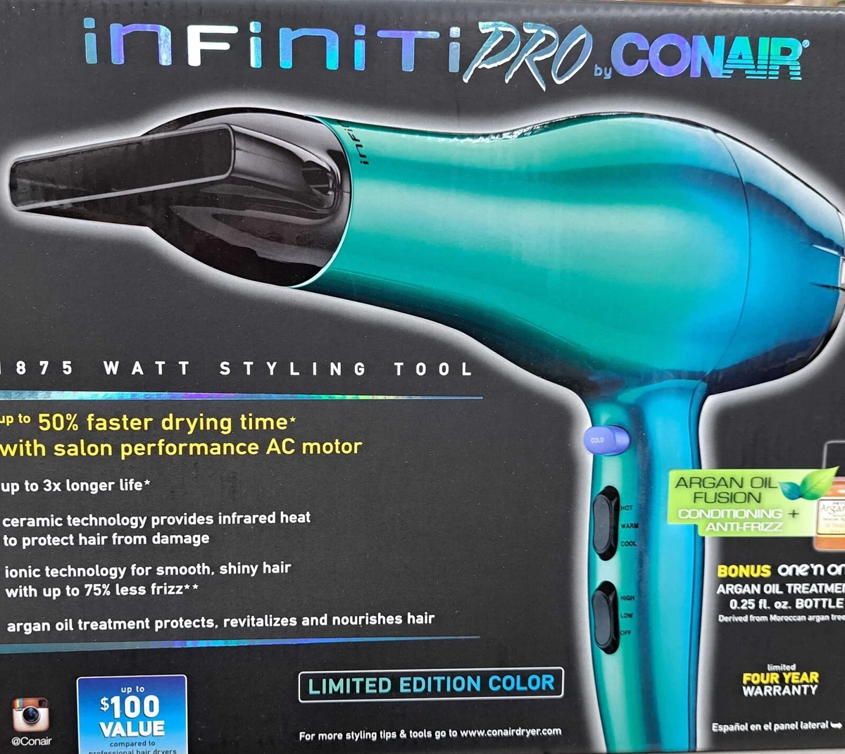 Infiniti pro 1875 top watt salon dryer