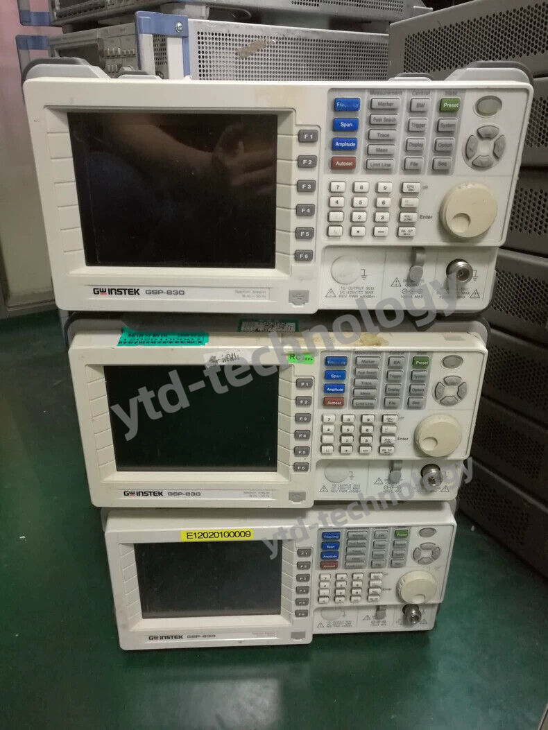 GWINSTEK GSP-830 スペクトラムアナライザーTG Ref OP 付 1 PCS Gw Instek GSP-830 GSP830 Spectrum Analyzer 9k Hz-3G Hz/ | eBay