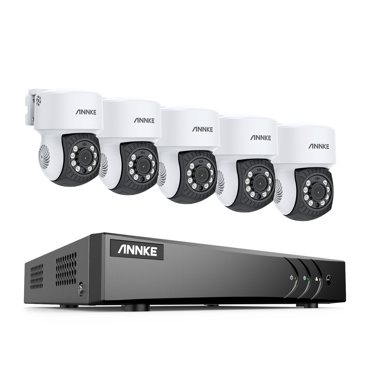 ANNKE 5MP 3K Lite 8CH DVR 350&deg; Pan&Tilt 1080P Video CCTV Security Camera System