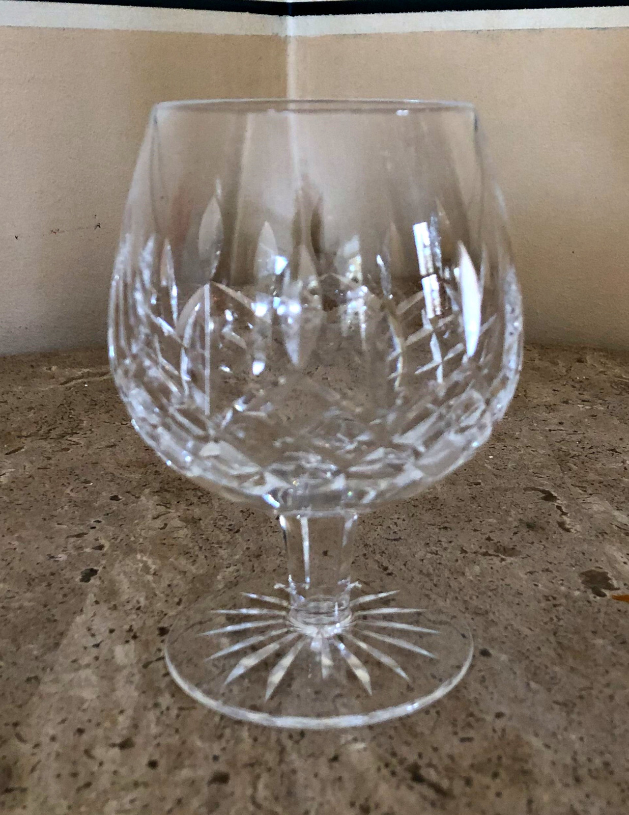 Waterford Crystal Colleen Short Stem Large Brandy Glass Snifter 5 1/8