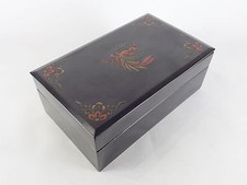 Black Vintage Original 1900-1940 Antique Japanese Boxes for sale