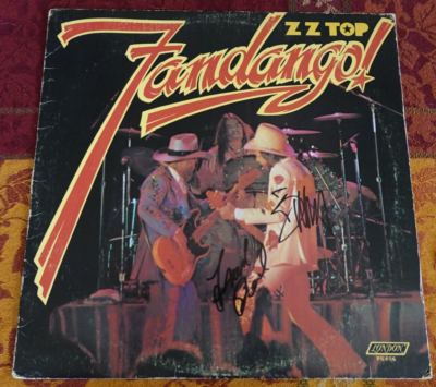 ZZ Top - Signed Fandango Album and Inner sleeve all 3 combined | eBay