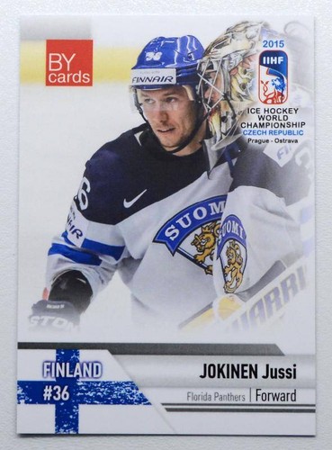 2015 BY cartas IIHF Campeonato Mundial Equipo Finlandia Elige una tarjeta de jugador - Imagen 18 de 26